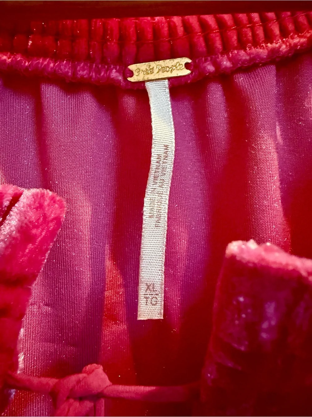 Free People soft velvet